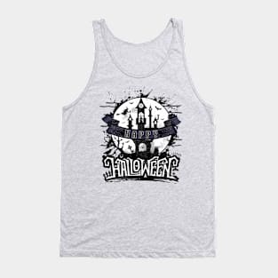 Haunted Castle: Embrace the Halloween Night Tank Top